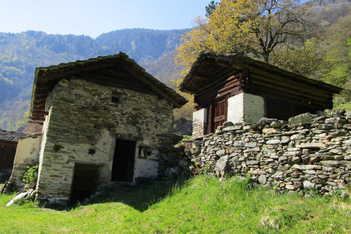 Maison avec grange à foin