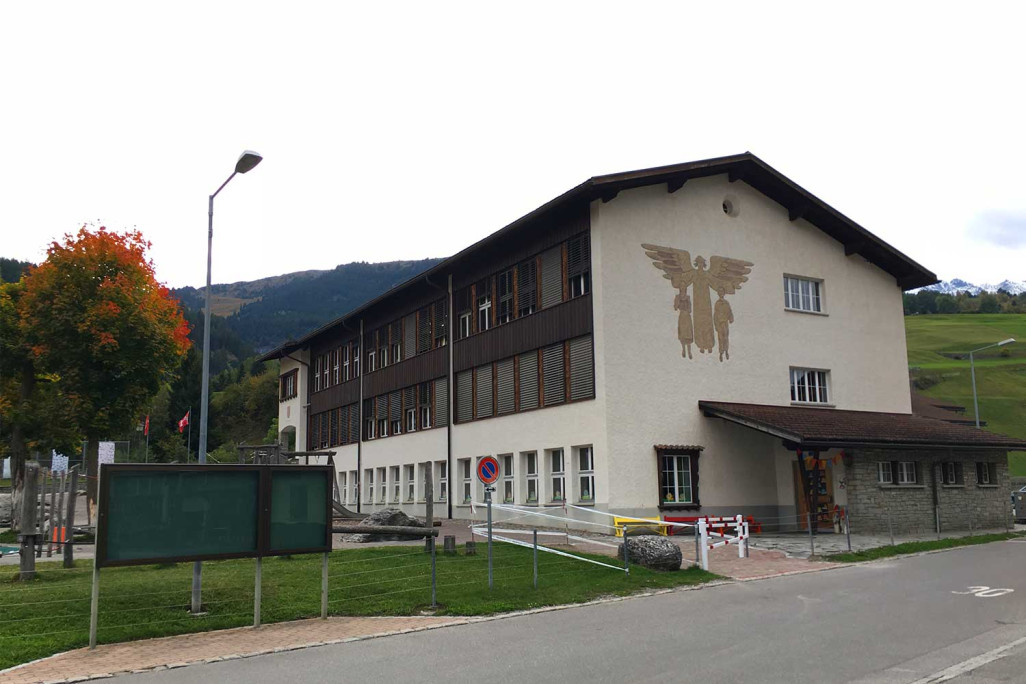 Relevé du bâtiment de l'école Grava, HMQ AG