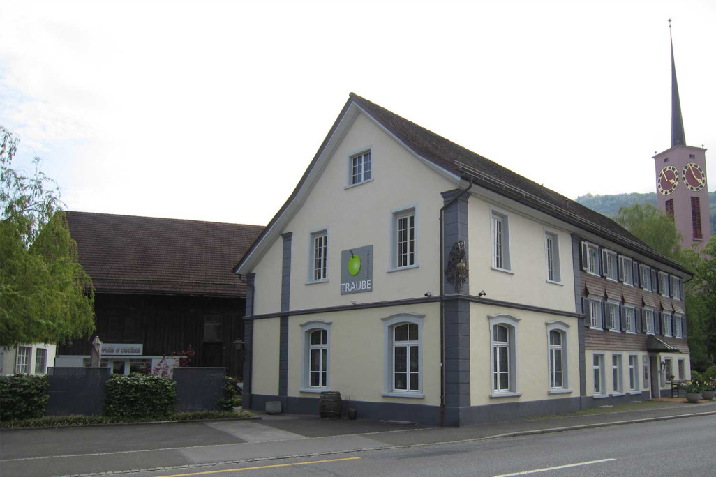 Relevé du bâtiment, restaurant Traube à Buchs SG, HMQ AG