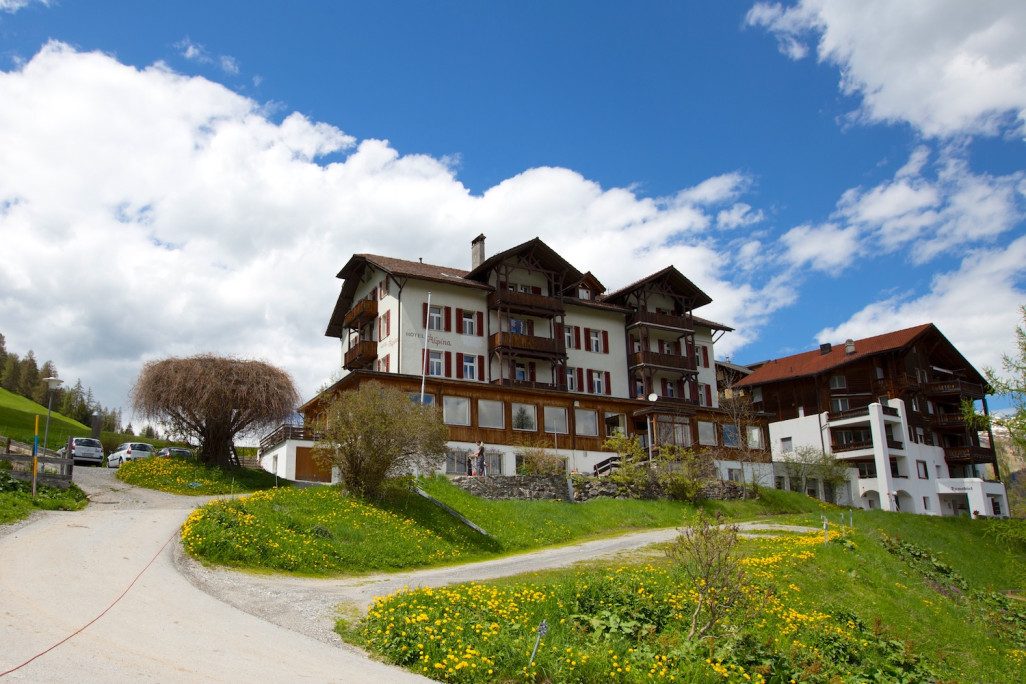Hôtel Alpina, Tschiertschen, relevé du bâtiment HMQ