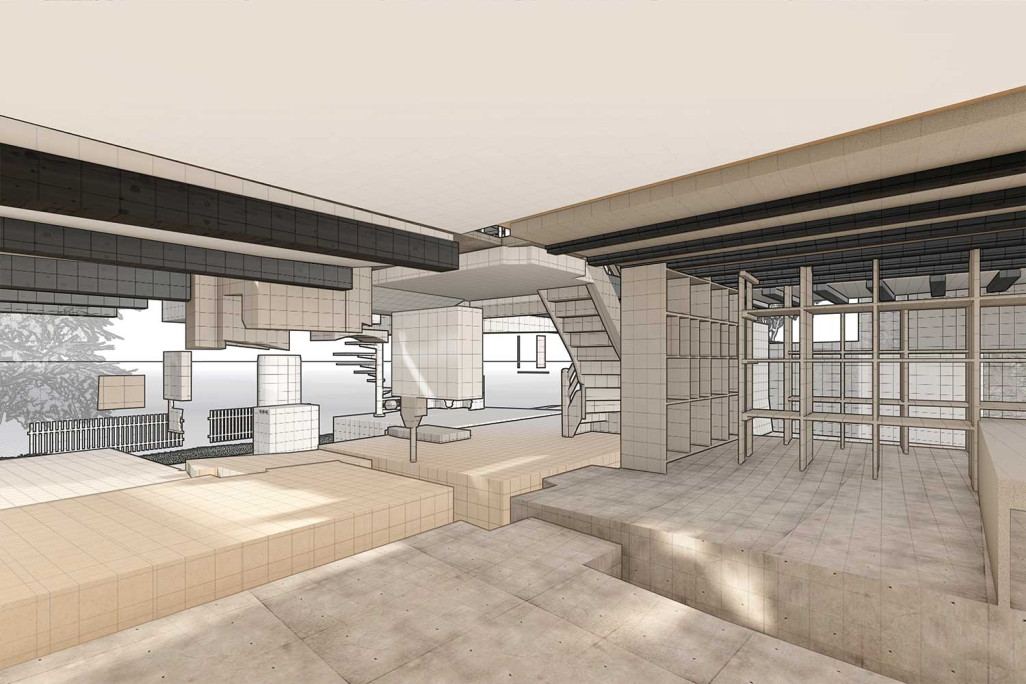 Pontresina GR, Grisons, modélisation 3D de bâtiments, HMQ AG