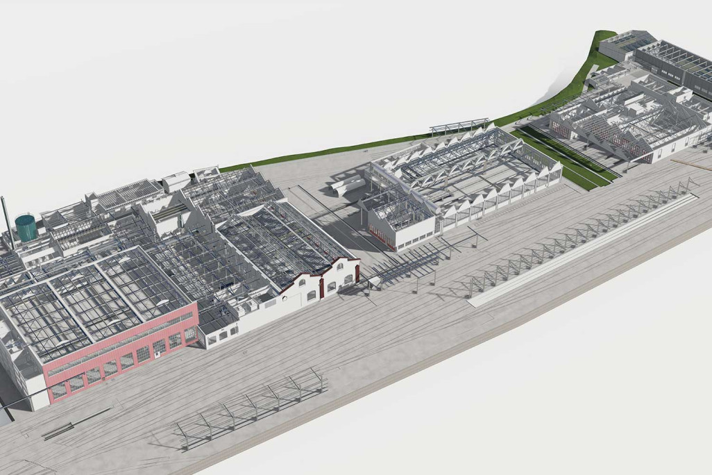 Bienne, BE : Usine de Bienne